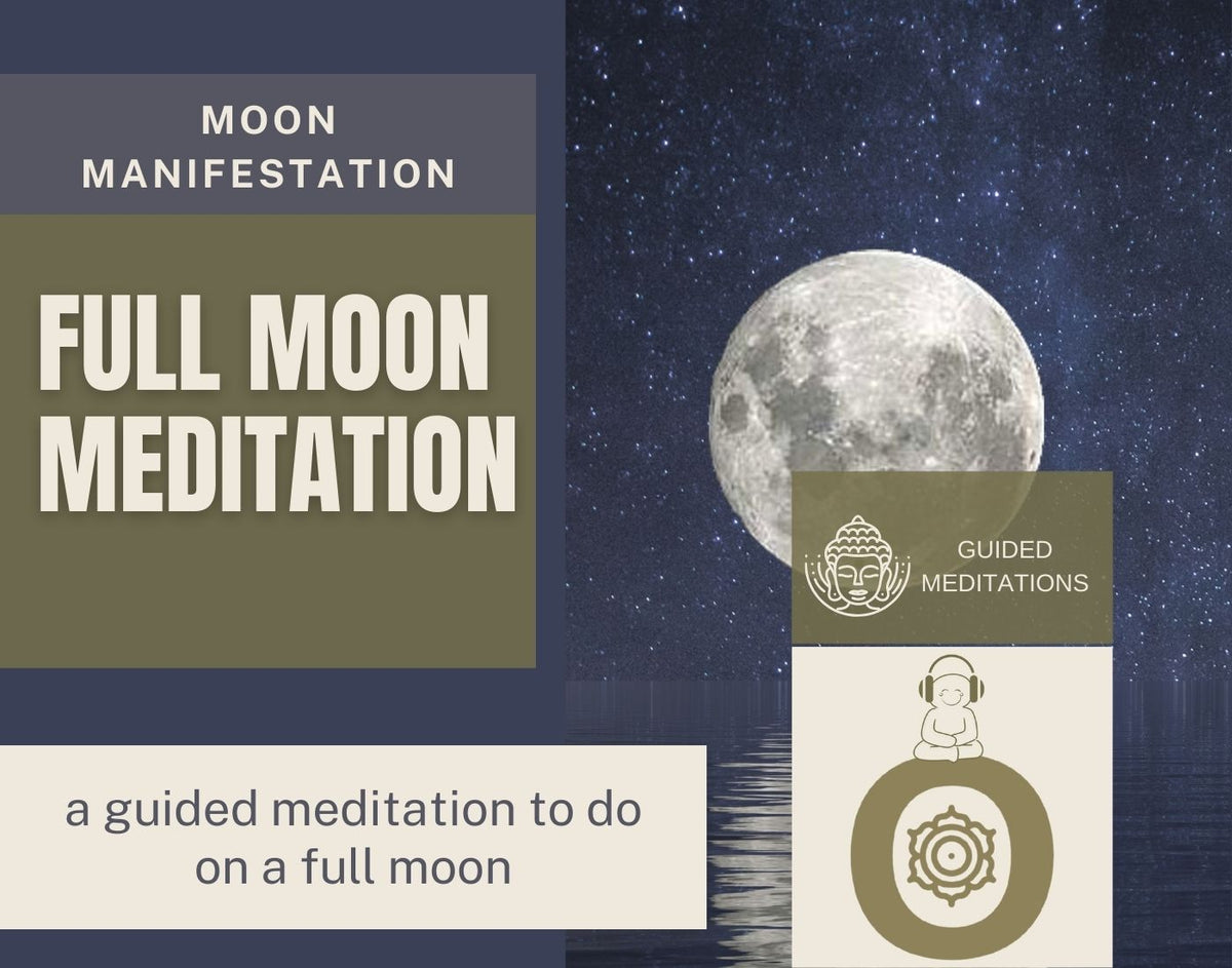 Full Moon Meditation For Deep Self-Reflection + Letting Go – Botanical ...