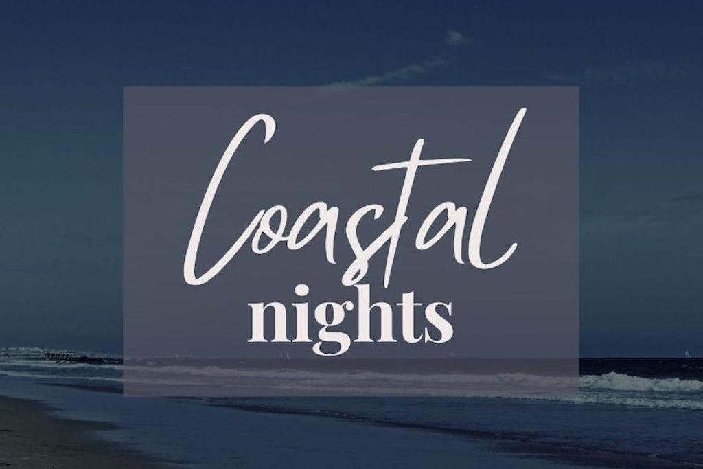 Soothing Coastal Nights Soundscape | 8 hours