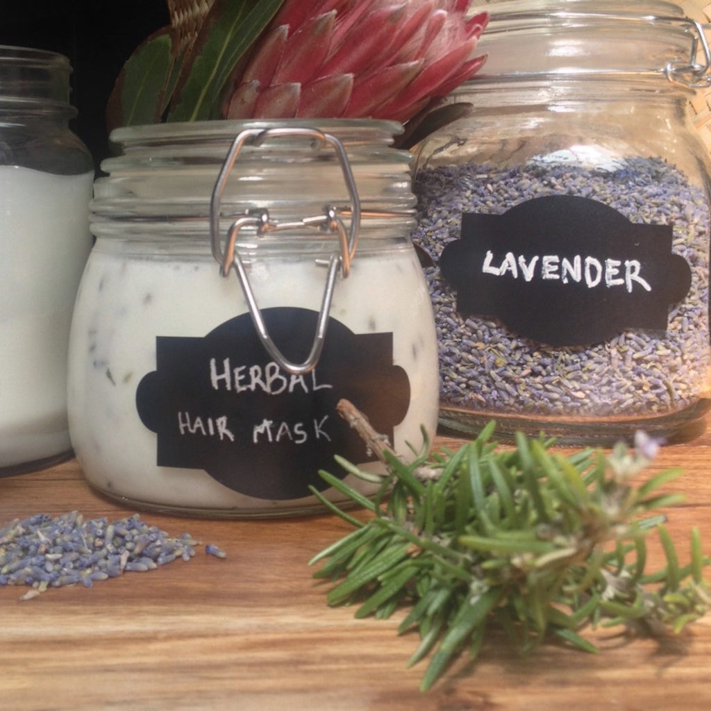 DIY Rosemary And Lavender Hair Mask