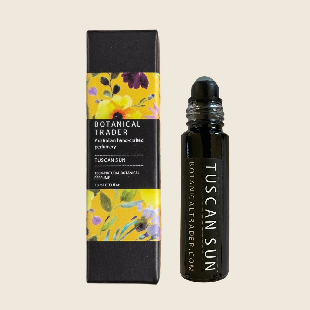 Australian bush flower-essences made into aromatherapy roller ball and natural fragrance perfume