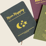 Luxury A4 Linen Journal: Moon Mapping