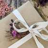 Brown Wrap With Cotton Ribbon + Dried Botanicals